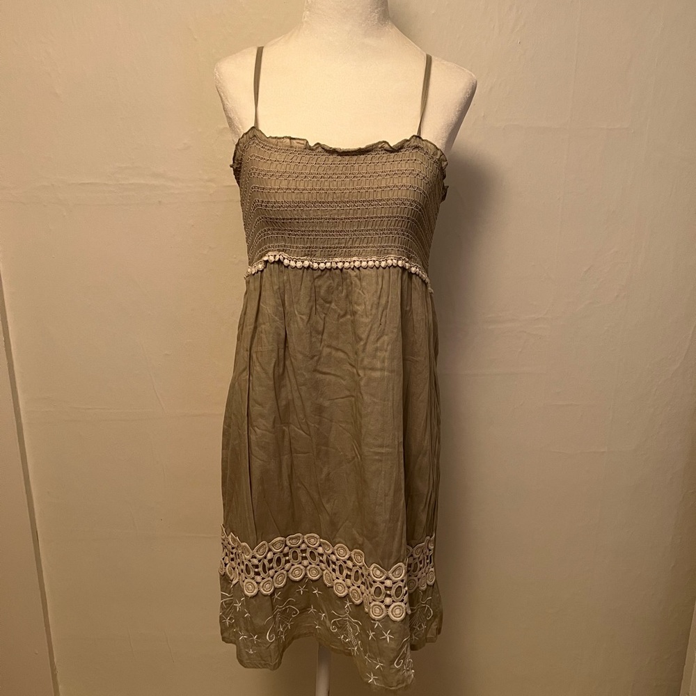 Green dress